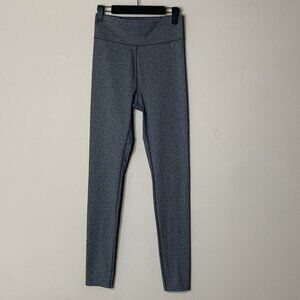 Madewell Women's Athleisure MWL Ankle Leggings Size S Heather Gray EUC $75